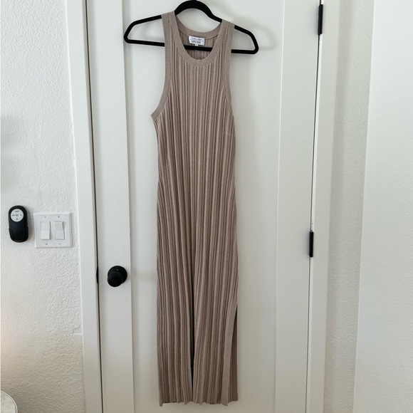 and other stories fitted midi tank dress - Picture 2 of 5